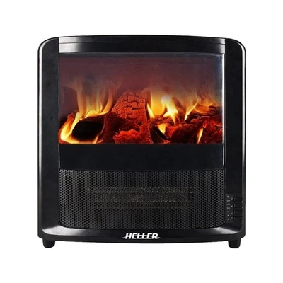 Electric Fireplace Heater Indoor Bedroom Room Heating 2000W Log Style Flame Effe