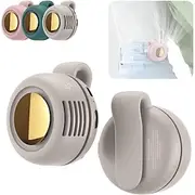 Portable Silent Mini Bladeless Electric Fan Clip On, Mini Fan With Clip,Adjustable 3-Speed Suspended Waist Fans, For Outdoor Travel Office, Travel Acces
