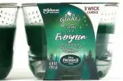 1 Count Glade 6.8 Oz Disney Frozen 2 Icy Evergreen Forest 3 Wick Scented Candle