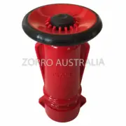 Fire Fighting Hose Nozzle 1" ID / 25mm with Barb and Stainless Steel Clamp