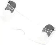 [FOMIYES] 1 Pair Glowing Glasses LED Festival Flashing Neon Glasses Flash Glasses Funky Birthday Cosplay Rave Glasses Dance Party Decoration Prop Party Prop Plastic Colorful