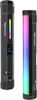ULANZI VL110 RGB Light Wand, Handheld LED Video Tube Light Bar, 2500-9000K Dimmable, 2600mAh Battery, CRI 95+, Magnetic Attraction for Photography Vlog