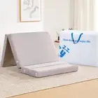 Foldable Mattress 4Inch Folding Mattress Fold Out Floor Sofa Bed for Adults, ...