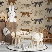 [Namly Design] Wall Paper - Cheetah Pattern