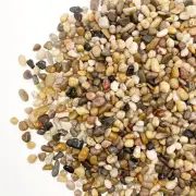 6 Pound Pebbles, 3/8 Inch Pea Gravel River Rocks, for Indoor Plants, High