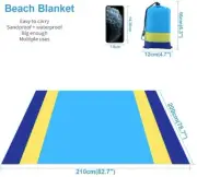 Beach Mat Sand Free Beach Blanket, Waterproof & Sandproof Picnic Blankets,