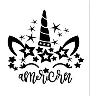Unicorn Americorn Vinyl Decal Sticker For Home Cup Car Wall Decor Choice a5172
