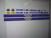 Kissimme Florida Crime Lab Police Van Decals 1:64 two for one money