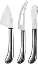 Stanley Rogers Pistol Grip Stainless Steel 3-Piece Cheese Knife Set