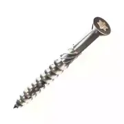 Stainless Steel Deck Screws - Self-Tapping, Knurled Torx Head, Countersunk Flat