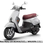 《KYMCO》光陽機車 MANY 125 雙碟 全新 SE24CG MANY125 進程車業【機車工程師】