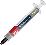 Akasa Thermal Compound T6 ProGrade Max, Thermal Paste Heatsink for CPU/GPU/All Coolers, Non-curing & Non-electrically Conductive, Long Durability, Including Spreader & Wipes, AK-T695-4G