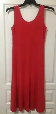 NWT Cynthia Rowley Women Red Casual Dress S