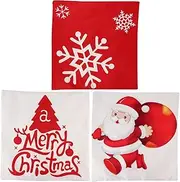 COLLBATH Pillow Case Set Christmas Pillow Covers Bedding Protective Pillow Cover