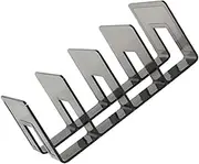 KONTONTY Practical Vintage Desktop Bookends Holder for Office Sturdy Book Storage Rack Organizer for Books Magazines Files Safe Construction for Home