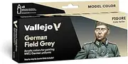 Vallejo 70181 Model Colour German Field Grey Uniform Acrylic Paint Set