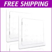 Multi-Purpose 2 Pack of 14x14 ABS Access Panels - Stylish White Cover for Wiring