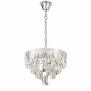 Telbix Valerie 40 Crystal Chandelier Chrome
