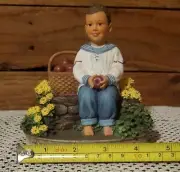 Vintage Virtues Thankfulness (Boy) Demdaco - New In Box
