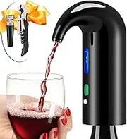 Wine Aerator Electric Wine Decanter Best Sellers One Touch Red -White Wine Accessories Aeration Work with Wine Opener for Beginner Enthusiast - Spout Pourer - wine preserver
