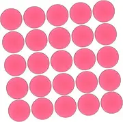 CORHAD 100pcs Plastic Counters Bingo Game Chips Acrylic Sorting Discs Poker Tokens Math Learning Toys for Children