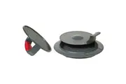 Progressive Prepworks Plastic Perfect Burger Press Hamburger Patty Moulder Grey