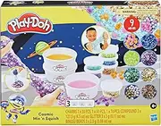 Play-Doh Cosmic Mix 'n Squish Slime Kit - Includes 3 Containers of Slime & 9 Mix-Ins for Unlimited Creations