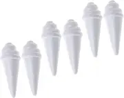 Hoement 6pcs DIY Foam Ice Prop Fake for Craft Projects School Decor DIY Supplies