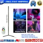 150cm RGB LED Floor Corner Lamp Light Stand Bluetooth Remote Streaming Gaming AU