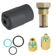 LABLT For Ford 6.0L IPR Valve Socket + Air Test Fitting +Fuel Rail Adapter