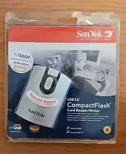 SanDisk ImageMate CompactFlash Card Reader/Writer Type I/II USB 2.0 - Sealed NEW