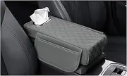 Armrest Box Booster Pad for Kia EV6/Ev6 GT 2022 2023 2024 2025 Car Armrest Cushions Box Mats Center Console Cover Center Console(B)