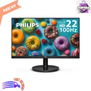 22" Full HD Monitor, 100Hz, HDMI, VGA, Adaptive Sync, LowBlue Mode, VESA