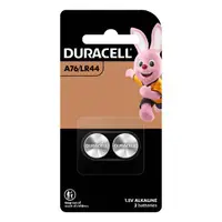 在飛比找momo購物網優惠-【DURACELL】金頂鹼性電池LR44 1.5伏特 2入裝