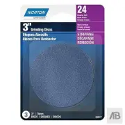 (3/PK) 24G 3" GRINDING DISCS - 00517
