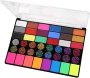 Face Paint 42, Makeup Palette Based on Water, Colorful Paint for Carnival, Fancy Ball, Disguise, Versatile And Practical