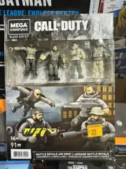 Mega Construx Black Series Call Of Duty Battle Royale Air Drop 91 Pcs - New