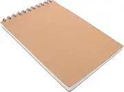Hohopeti Drawing Paper Pad Unlined Notebook Spiral Sketchbook Large A5 Notebook Sketch Pad for Artists