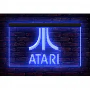 Atari Display Night Light Neon Sign for Bar Pub Home Decor Man Cave Game Room