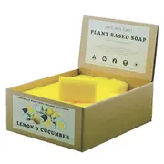 Clover Fields Lemon & Cucumber Soap 100g x 36 Display Pack