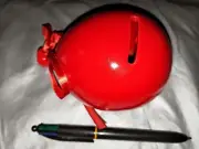 Balloon Shaped Money Box Red