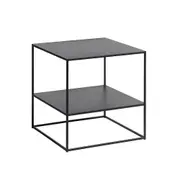 Modern Furniture PEBBLE Coffee Table 50x50cm - Black
