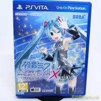 在飛比找蝦皮購物優惠-PSV 初音未來 Project Diva X 中文版