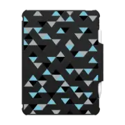 iPad Air 11-inch (M2/M3) Impact Folio Case Triangles Ice Blue