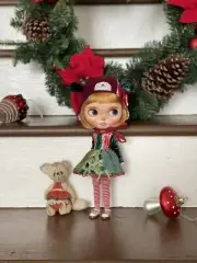 Christmas Outfit For Blythe dolls- Set Of clothes For Blythe Dolls