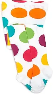 [Jefferies Socks] LLC Baby-Girls Newborn Mega Dot Tight