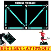 Soccer Training Mat,Fpro Ball Mastery Mat Soccer,Football Footstep Training Mat
