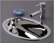 17" Top Mount/Undermount Single Bowl Stainless Steel Lavatory Sink SCF1611SM