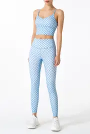 Checkered Yoga set