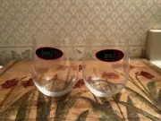 Riedel “O To Go” White Wine Stemless Crystal Tumbler Glass Germany New